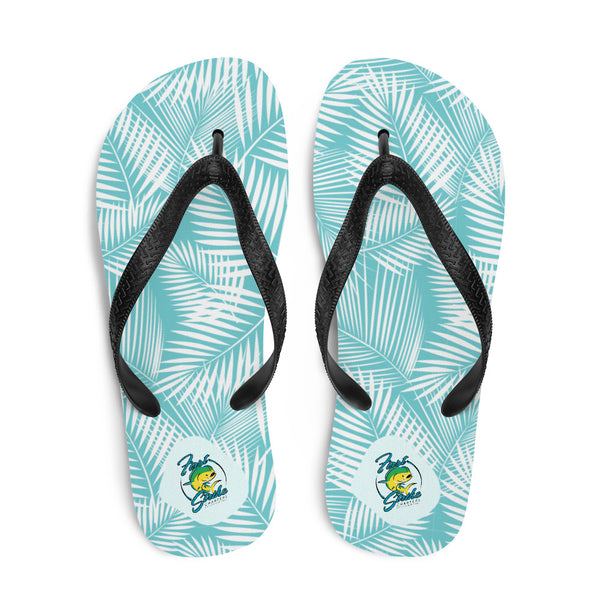 Paradise Palm Flip-Flops