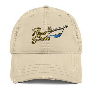 Distressed Bimini Dad Hat