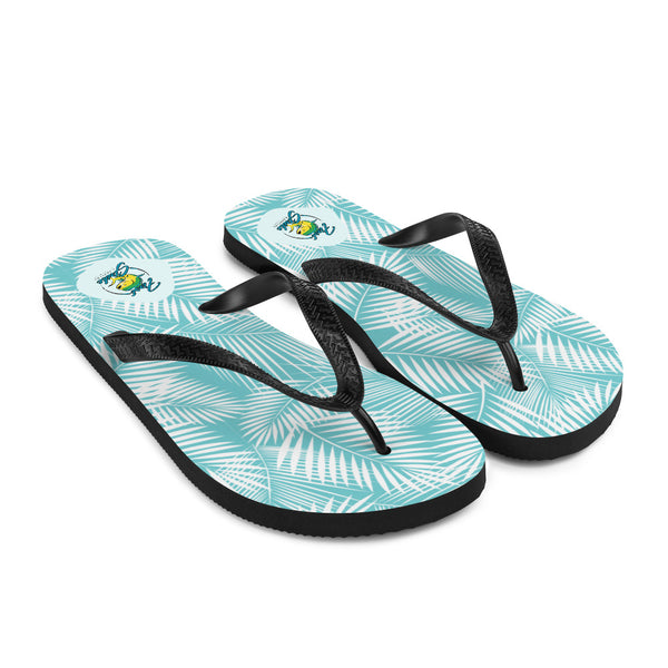 Paradise Palm Flip-Flops