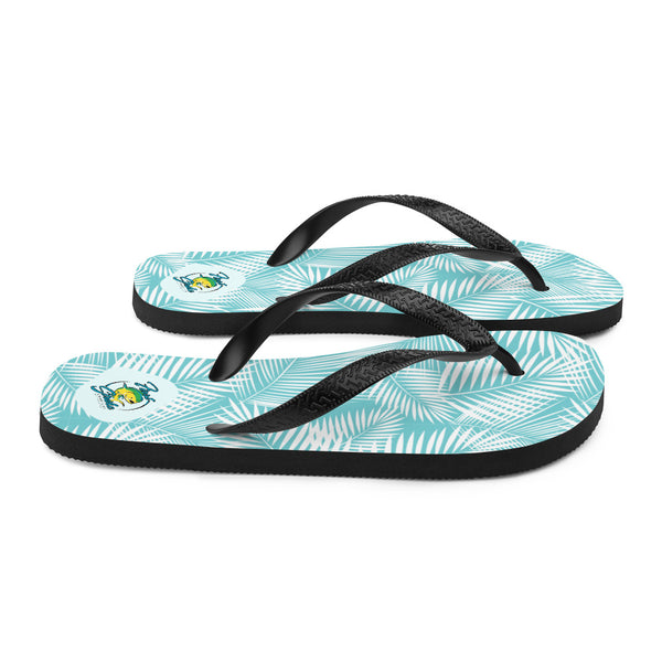 Paradise Palm Flip-Flops