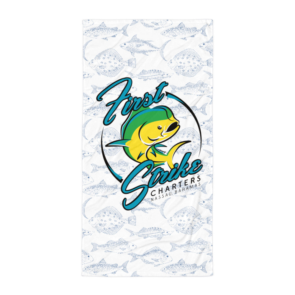 Tight Lines Beach Towel