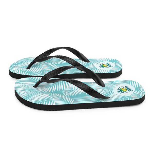 Paradise Palm Flip-Flops